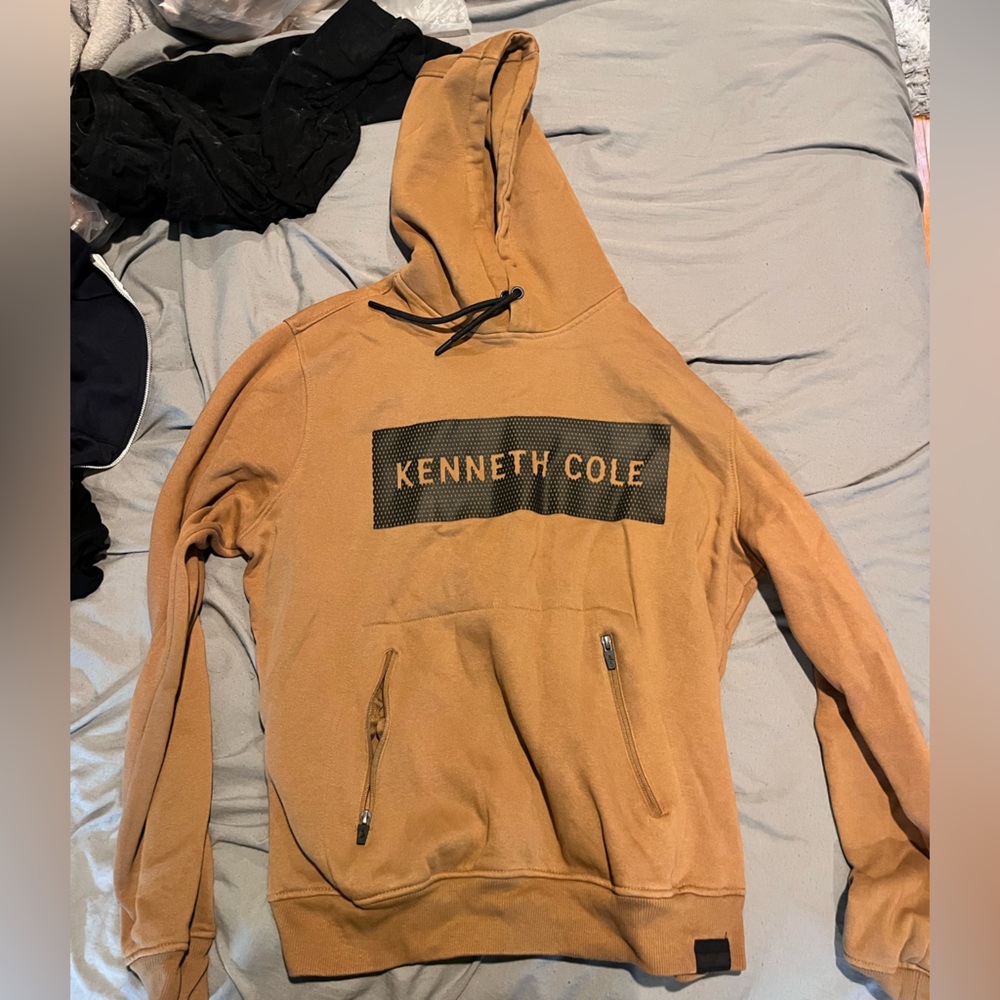 Kenneth Cole Camel Hoodie